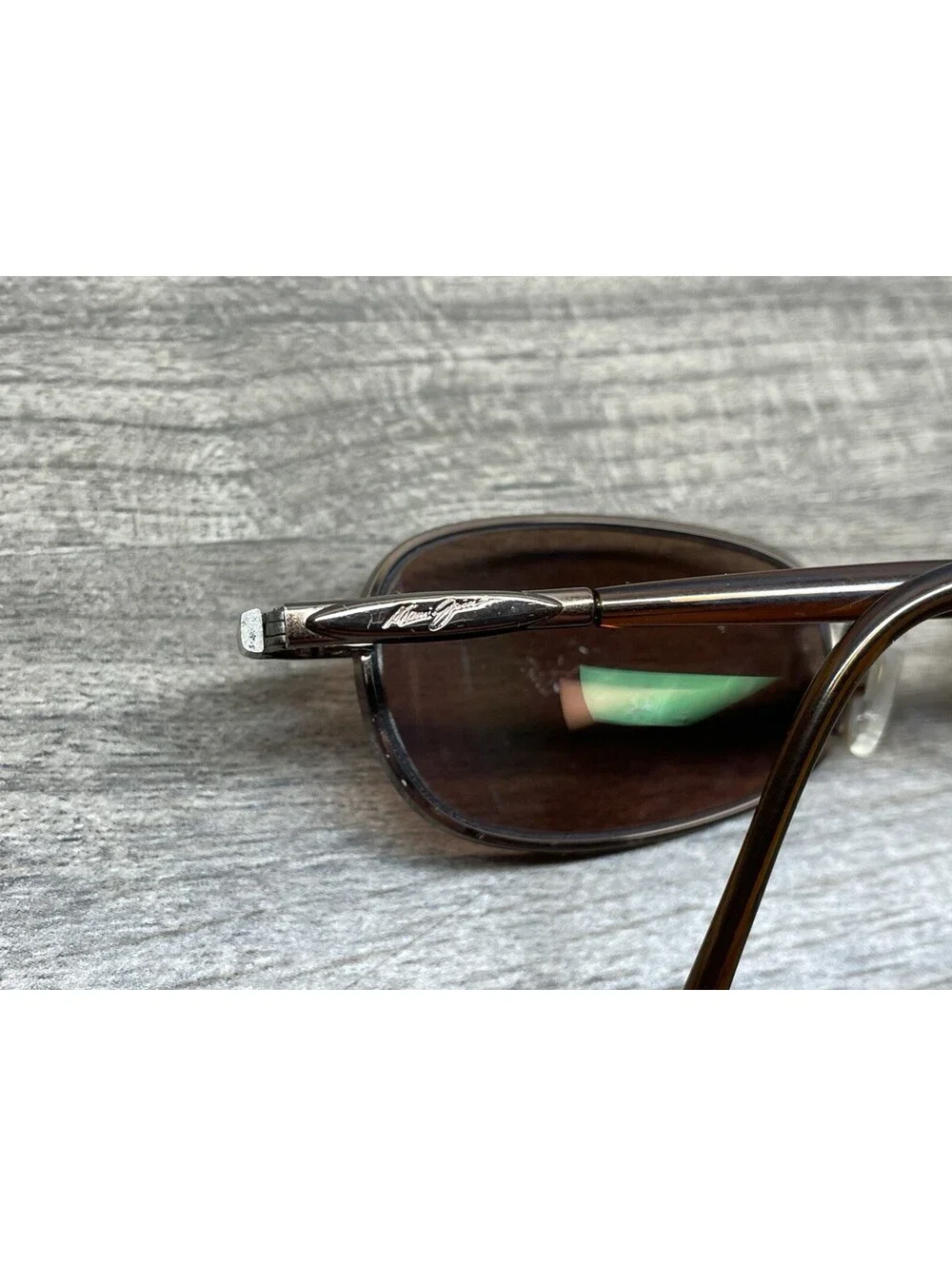 Maui Jim MJ-135-23 Brown Copper Sunglasses 135 Japan Designer Unisex FRAMES ONLY